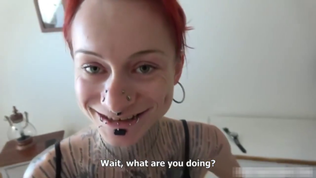 Alt Goth with flatchest fuck