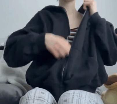 Girl stripping