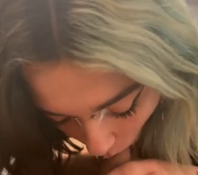 goth bitch deepthroating