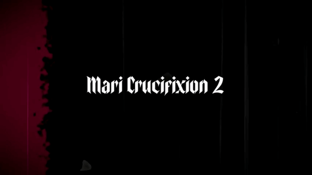 Crucified cunt moans & struggles in gasping agony